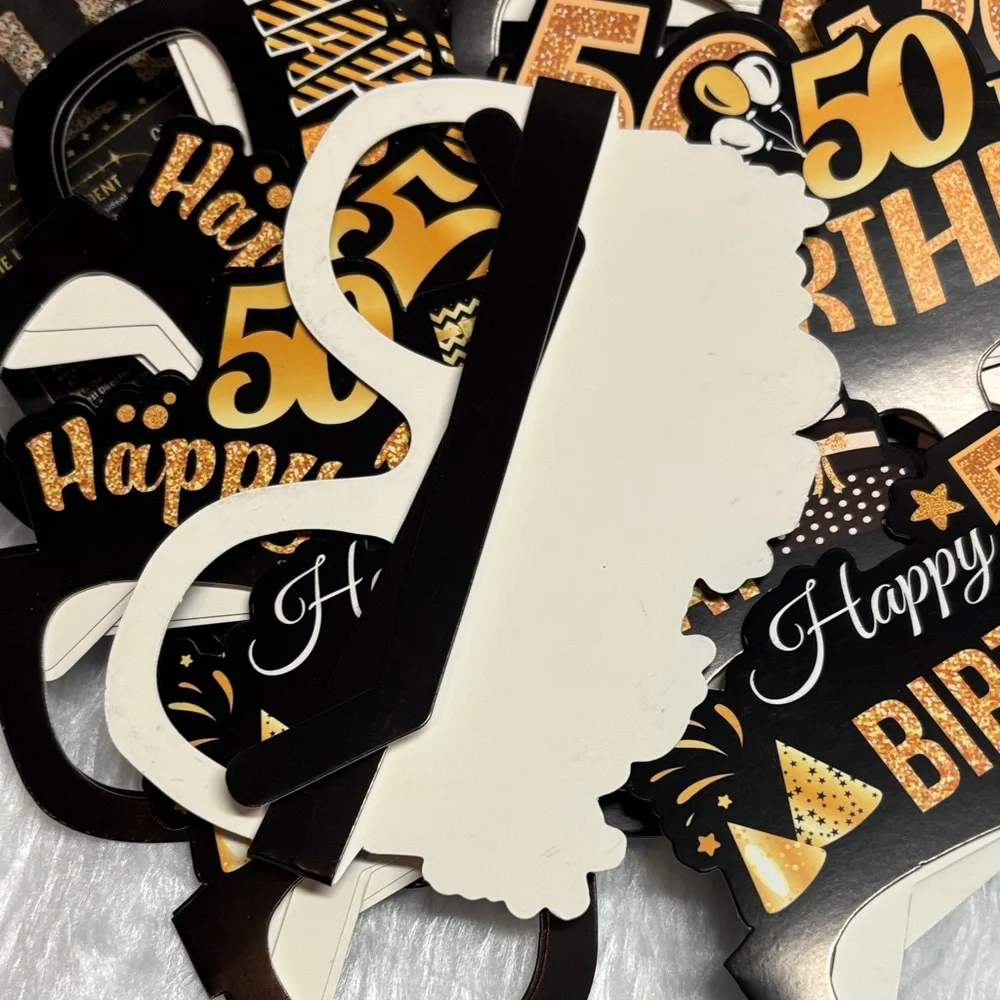 50th Birthday Party Glasses and Napkins 1975